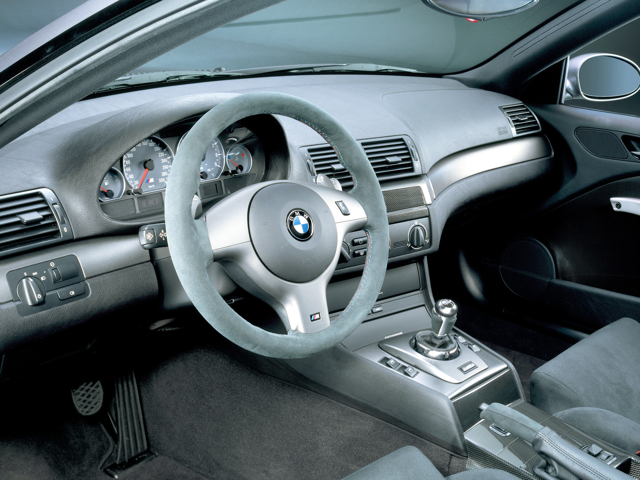 BMW E46 M3 CSL interior