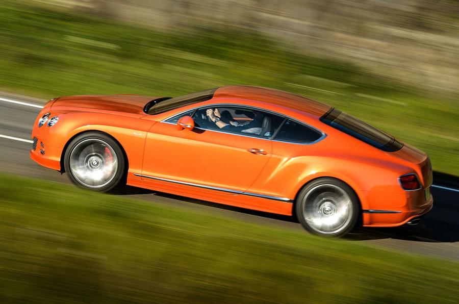 Bentley Continental GT Speed, toppmodellen i Continental-programmet i sin senaste skepnad. Bjuder nu på 630 hk. 