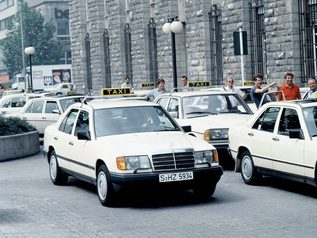 Mercedes W124 taxi